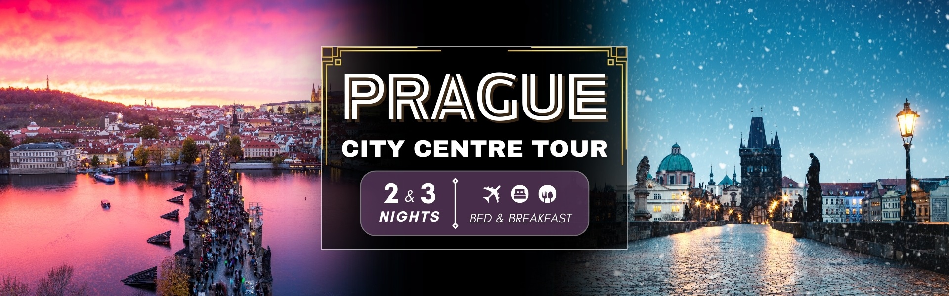 Prague City Centre Tour with transfers